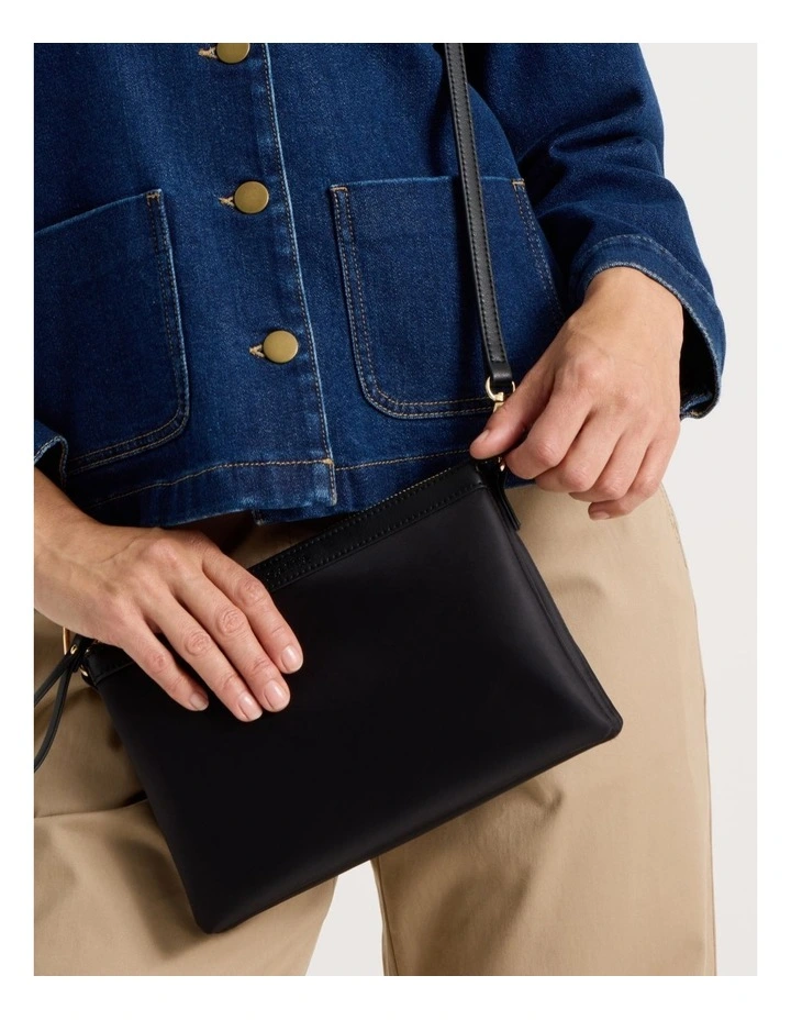 Mornington Crossbody Bag in Black image 4