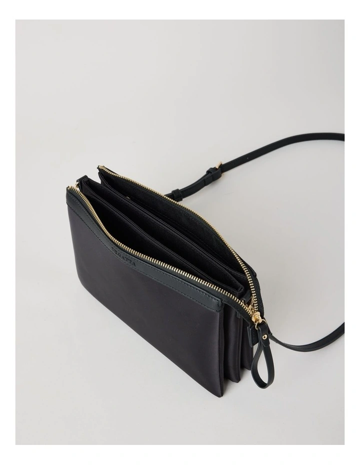 Mornington Crossbody Bag in Black image 6