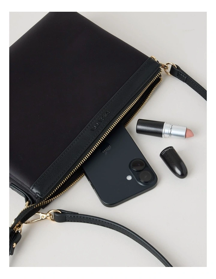 Mornington Crossbody Bag in Black image 7