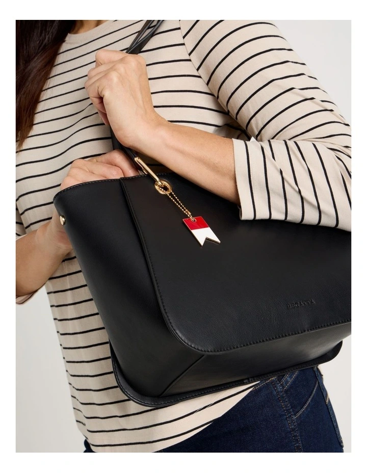 Brighton Tote Bag in Black image 2