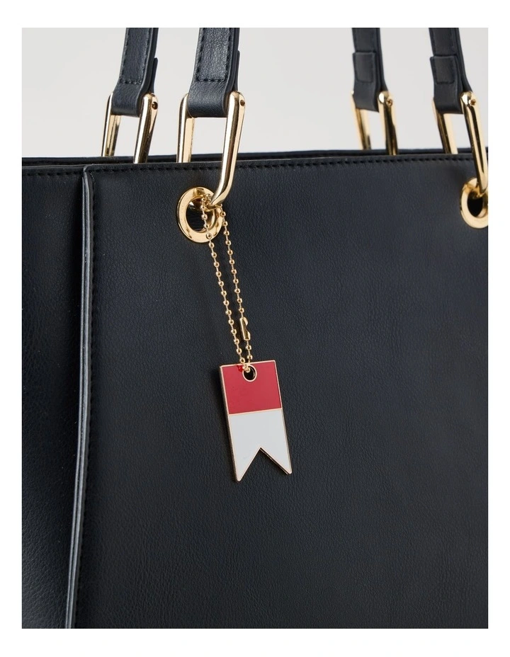 Brighton Tote Bag in Black image 5