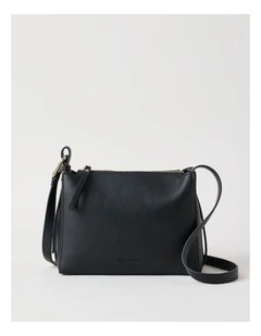 Sorrento Crossbody Bag in Black