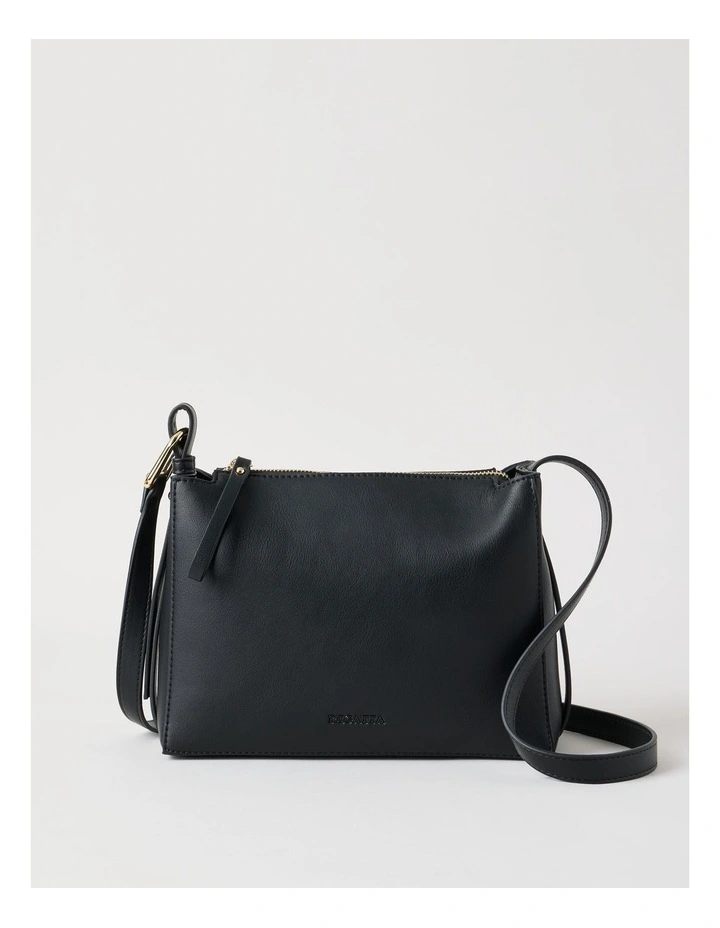Sorrento Crossbody Bag in Black image 1