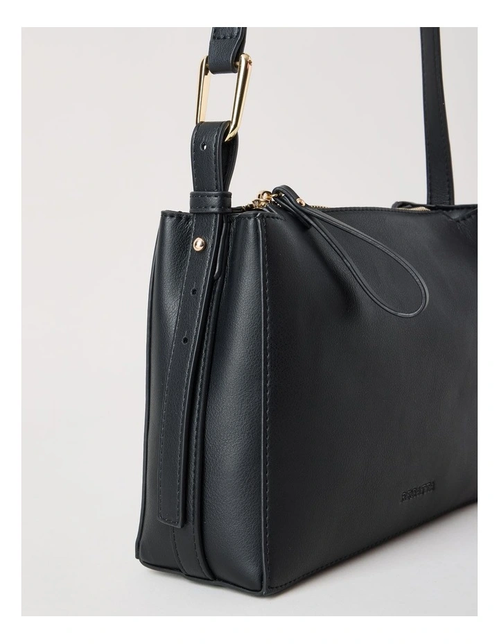 Sorrento Crossbody Bag in Black image 2