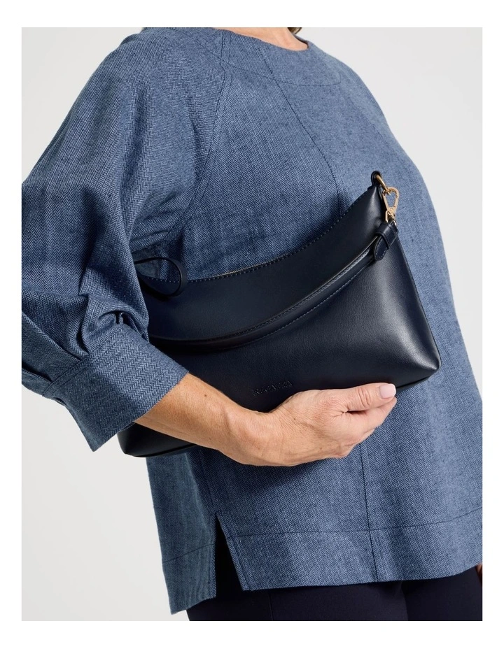 Blairgowrie Shoulder Bag in Navy image 4