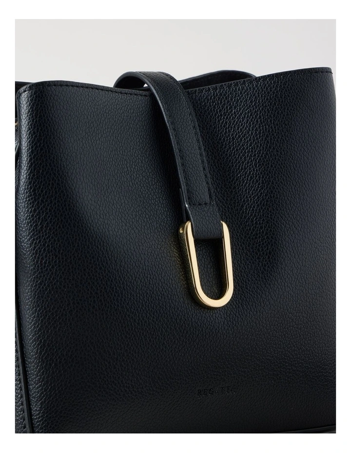 Monaco Crossbody Bag in Black image 3