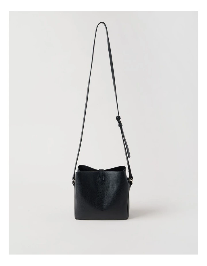 Monaco Crossbody Bag in Black image 4