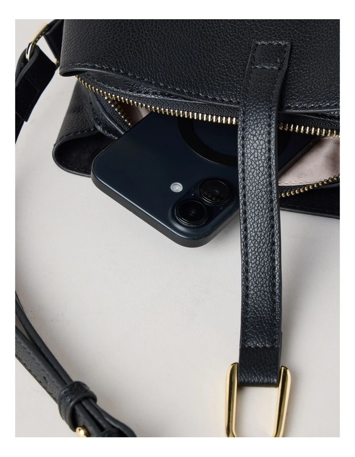 Monaco Crossbody Bag in Black image 5