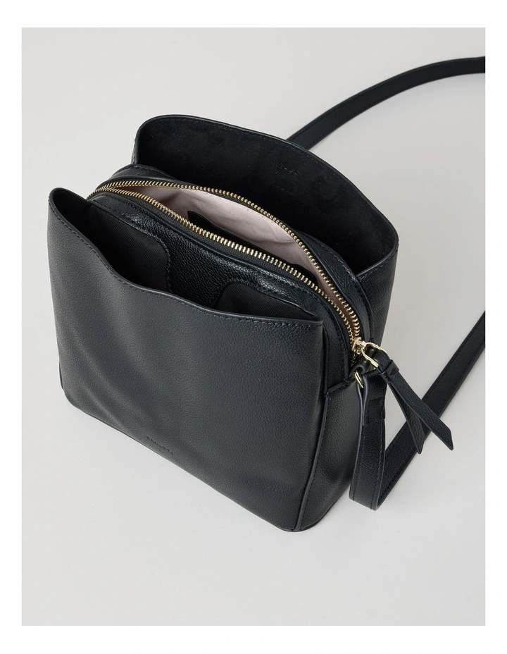 Monaco Crossbody Bag in Black image 6