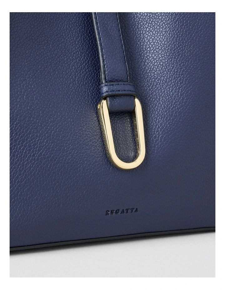 Monaco Crossbody Bag in Navy image 3