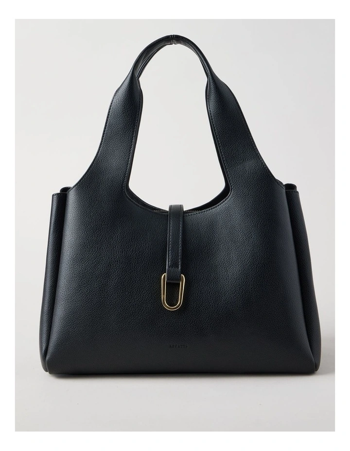 Monaco Shoulder Bag in Black image 1