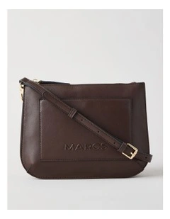 Milan Crossbody Bag in Chocolate