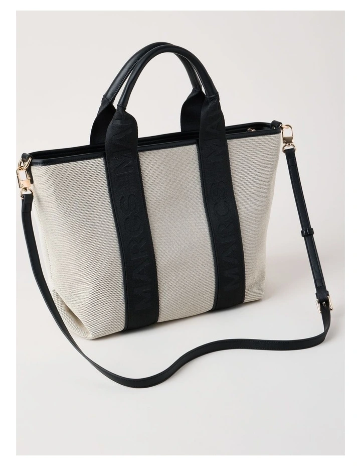 Tote Bag in Black & White image 3