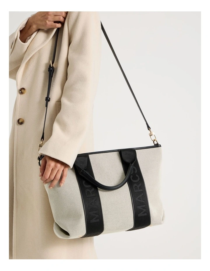 Tote Bag in Black & White image 4