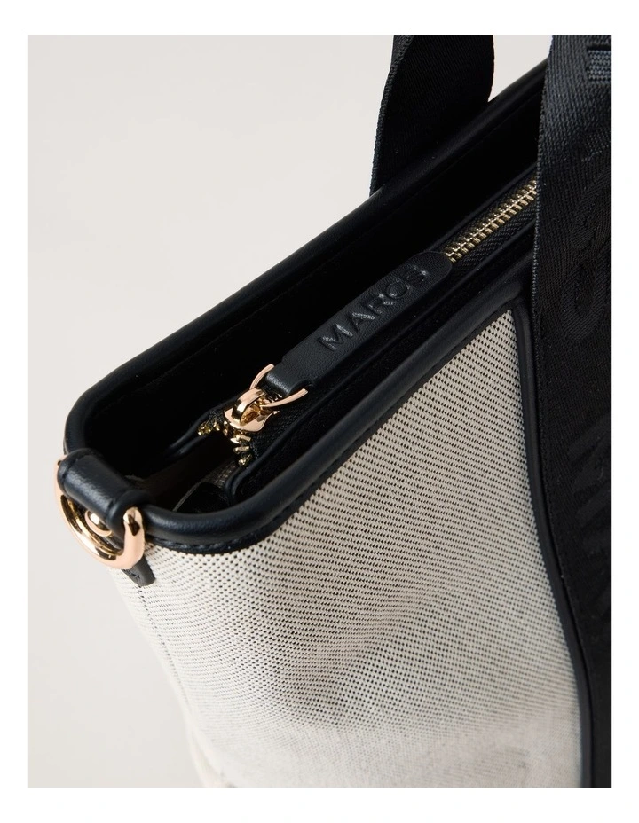 Tote Bag in Black & White image 6