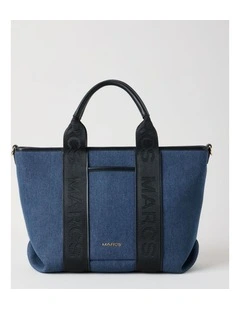 Tote Bag in Denim Combo