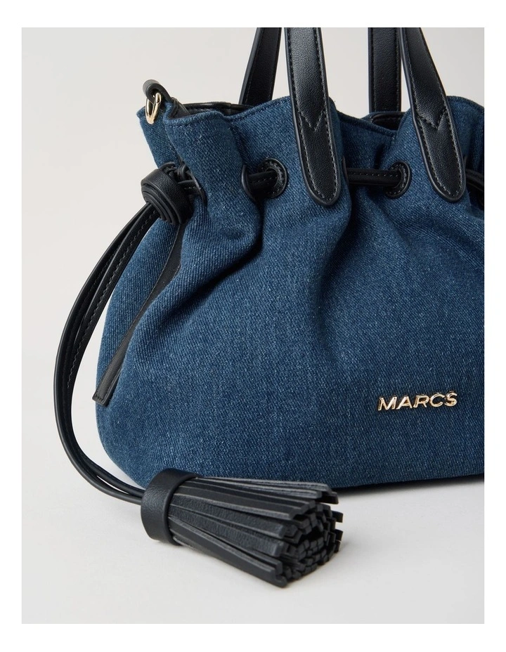 Puglia Crossbody Bag in Denim Combo image 3