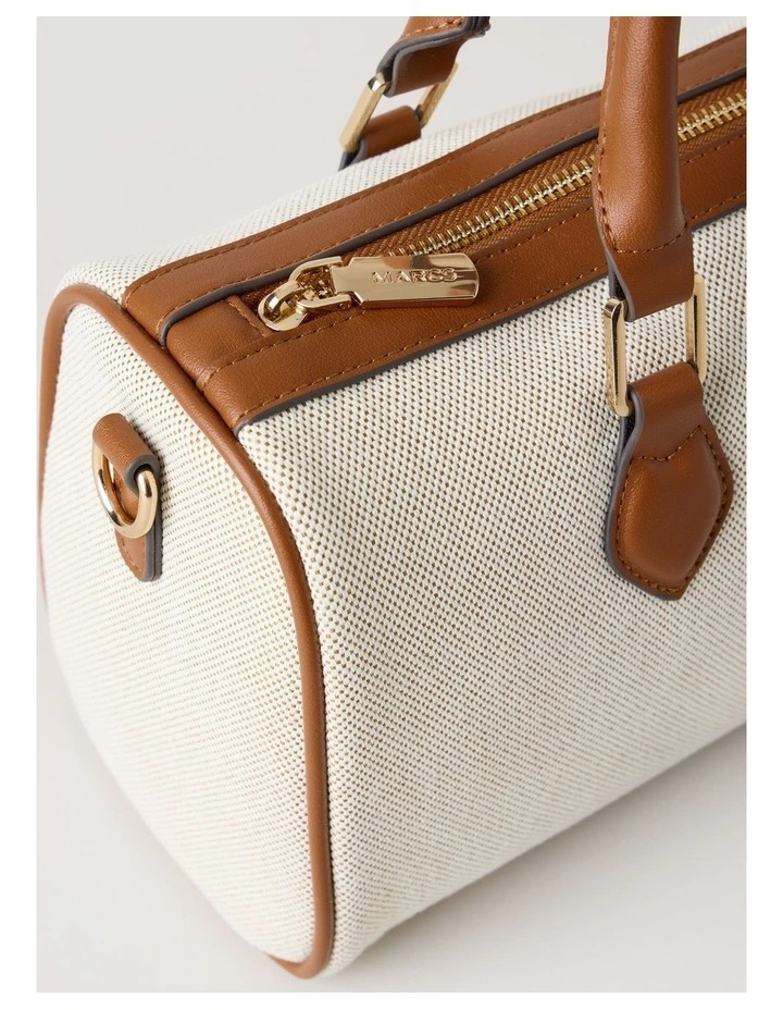 Salzburg Tote Bag in Natural & Tan image 2