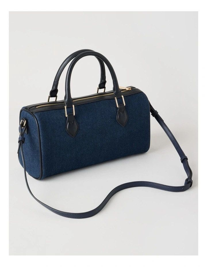 Salzburg Tote Bag in Denim Combo image 3