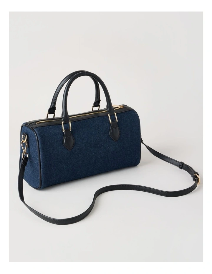 Salzburg Tote Bag in Denim Combo image 5