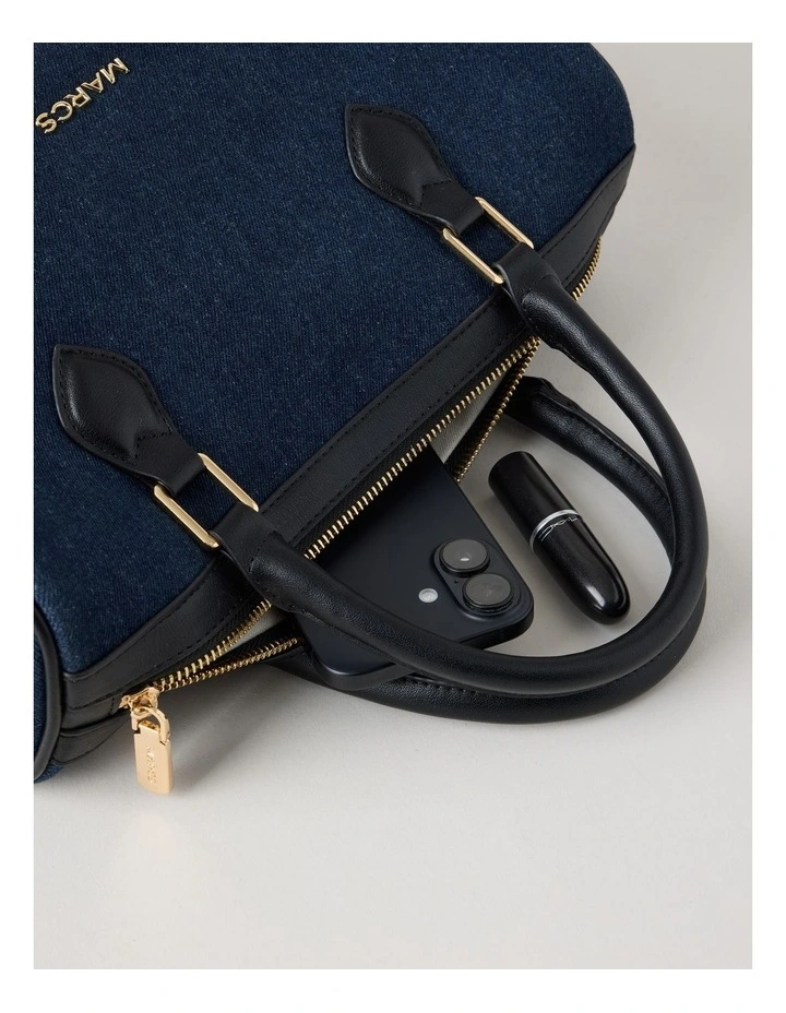 Salzburg Tote Bag in Denim Combo image 6