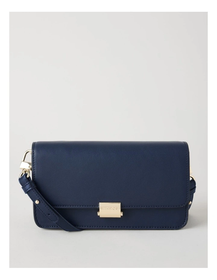 Lyon Shoulder Bag in Navy image 1
