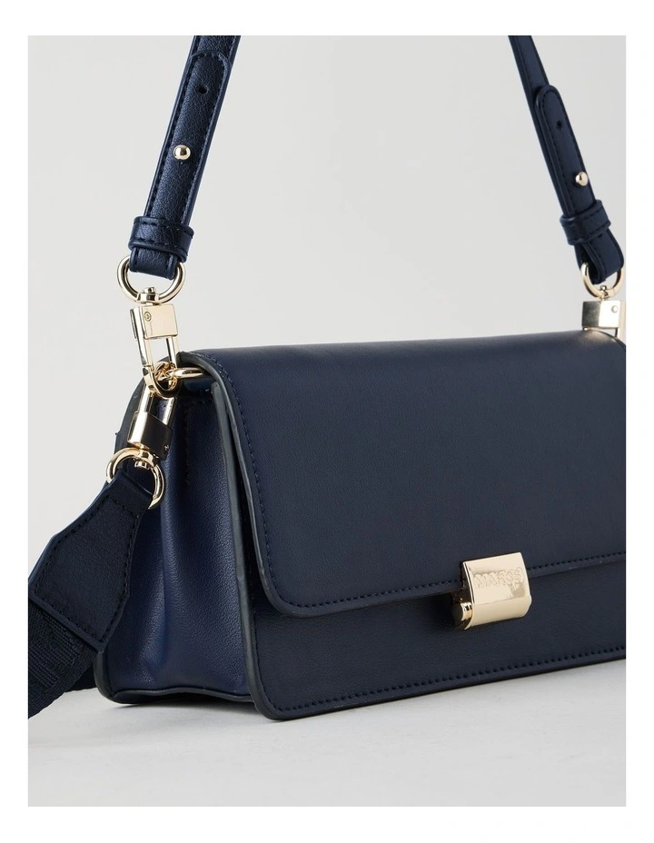 Lyon Shoulder Bag in Navy image 2