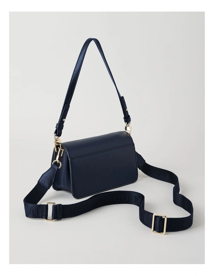 Lyon Shoulder Bag in Navy image 3