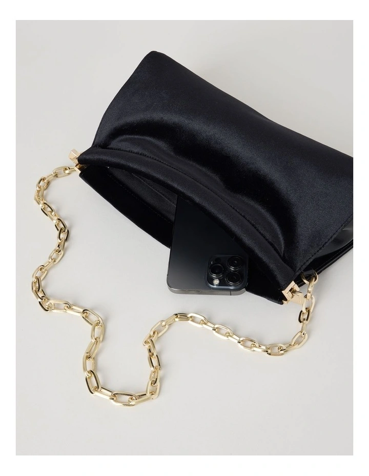 Brielle Shoulder Bag in Black image 4