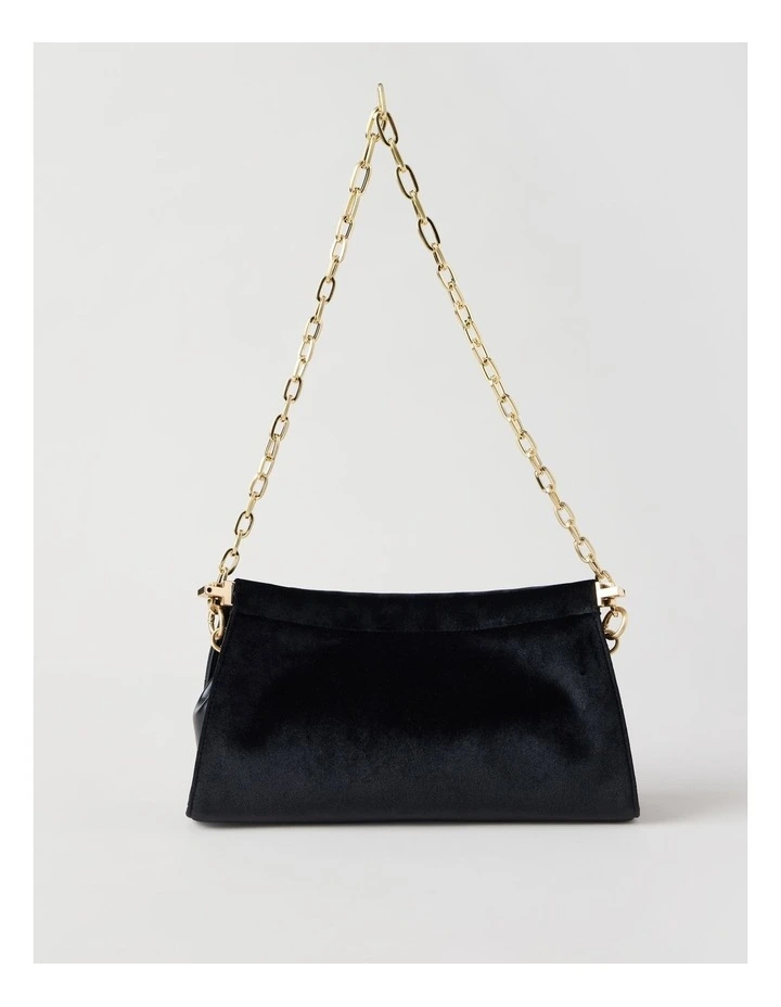 Brielle Shoulder Bag in Black image 4