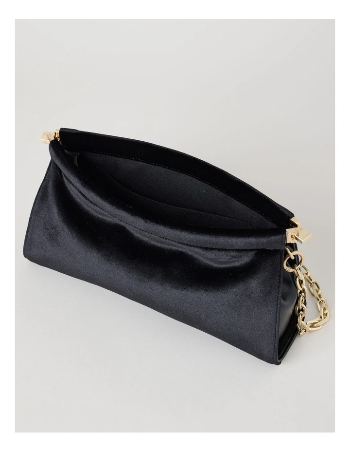Brielle Shoulder Bag in Black image 5