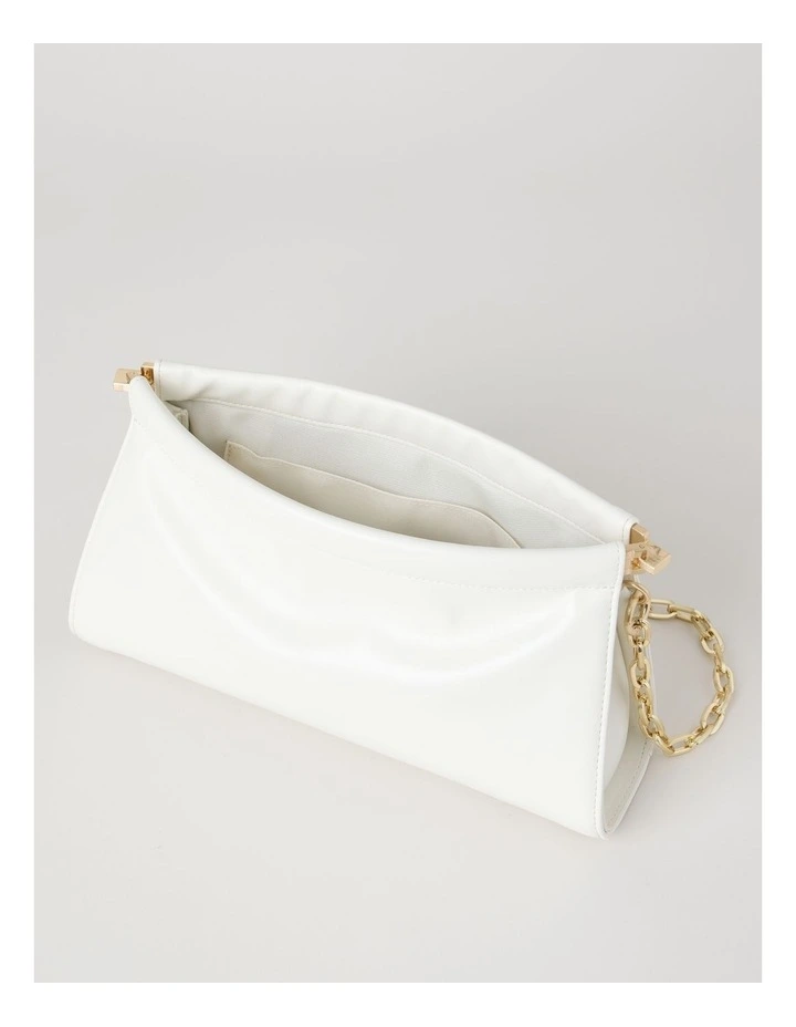 Brielle Shoulder Bag in Chalk image 4