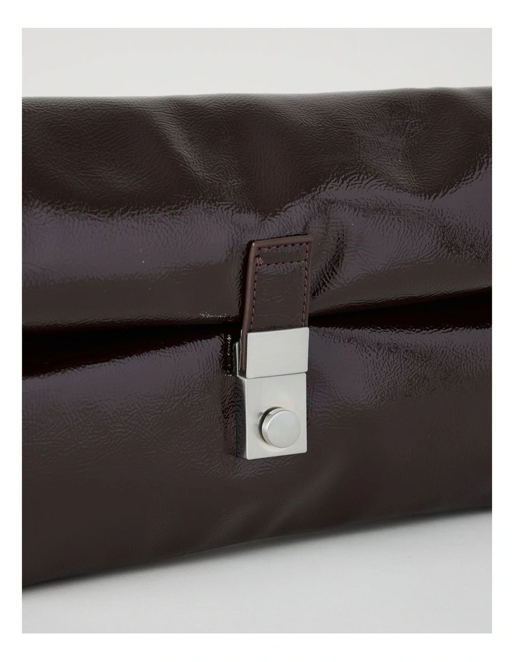 Blossom Clutch Bag in Fig image 2