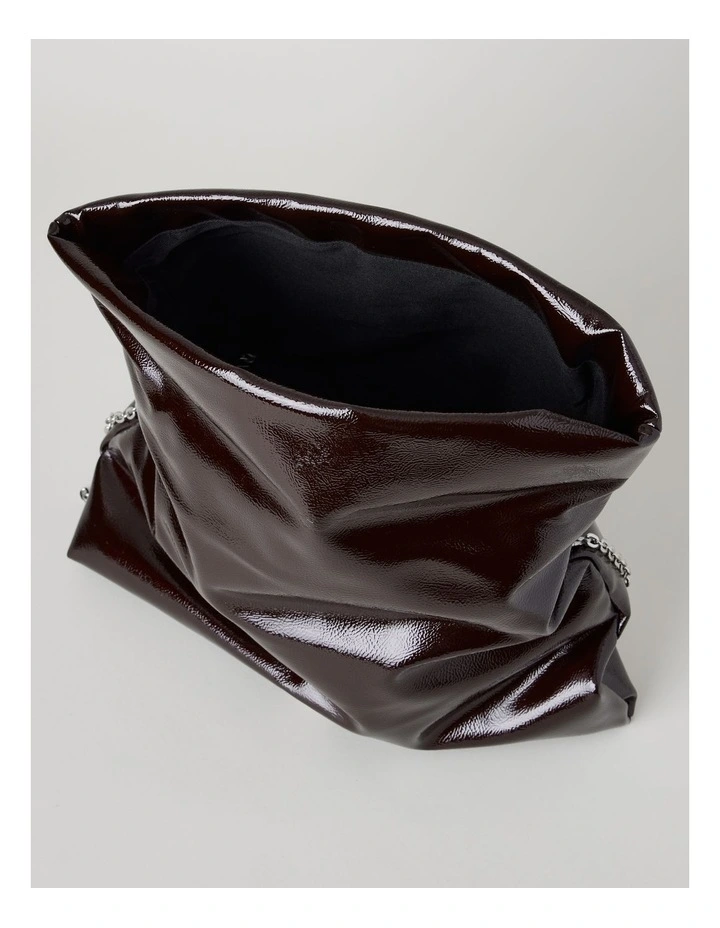 Blossom Clutch Bag in Fig image 7