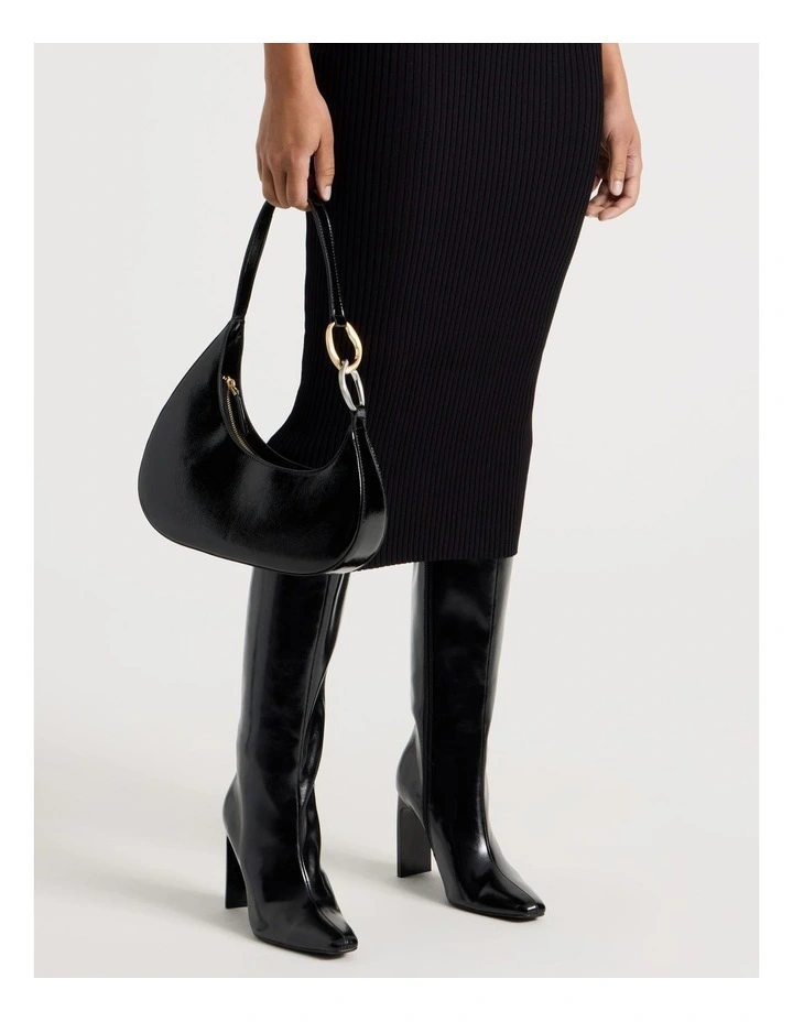 Bailey Shoulder Bag in Black image 2