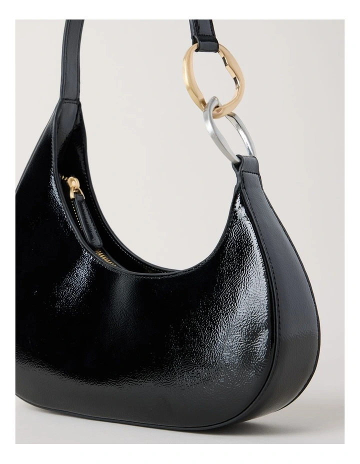 Bailey Shoulder Bag in Black image 3