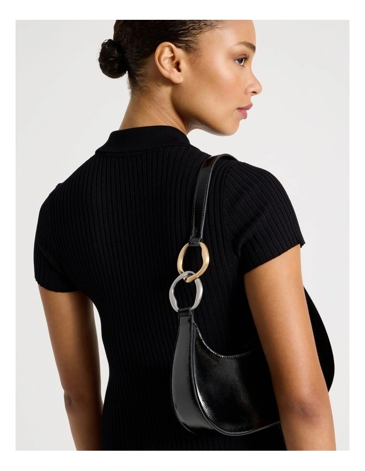 Bailey Shoulder Bag in Black image 4