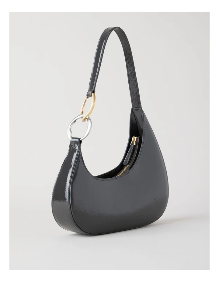 Bailey Shoulder Bag in Gunmetal image 6