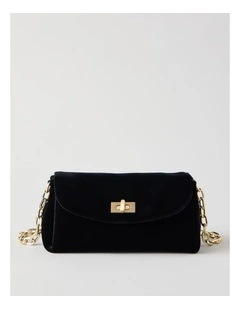 Bella Shoulder Bag in Black