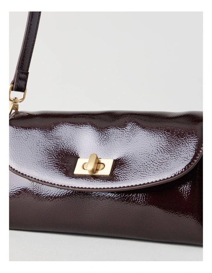 Bella Shoulder Bag in Fig image 3