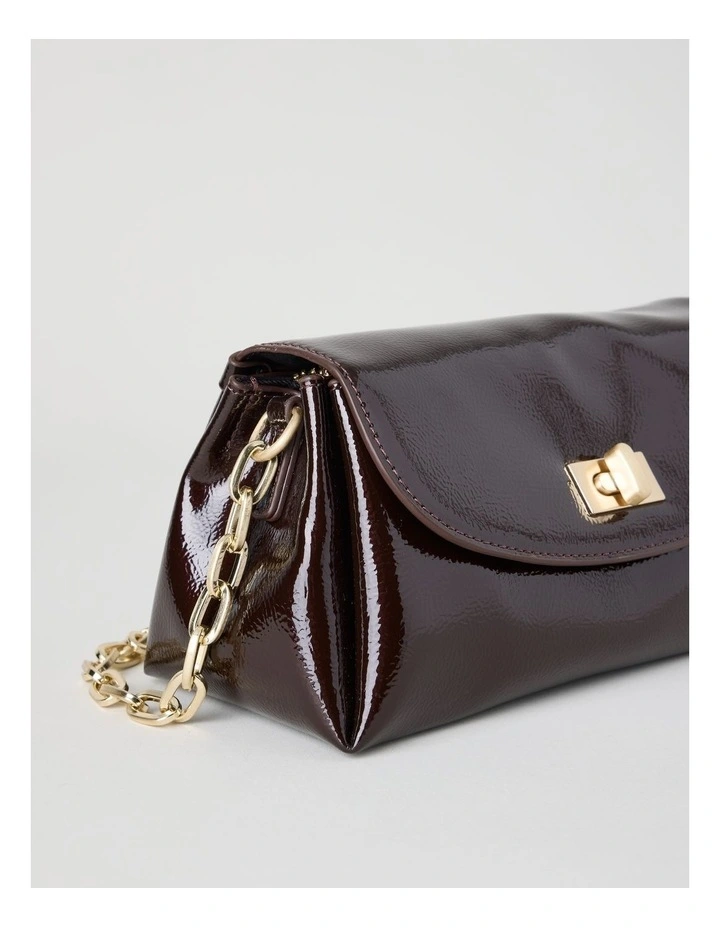 Bella Shoulder Bag in Fig image 3