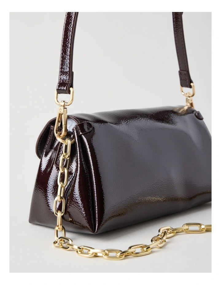 Bella Shoulder Bag in Fig image 5