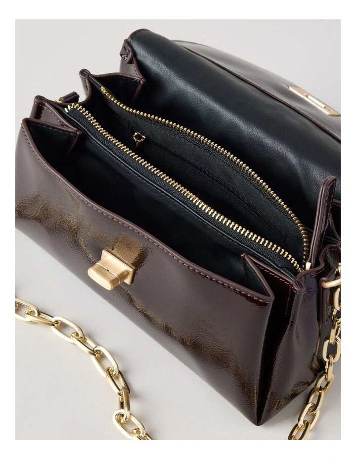 Bella Shoulder Bag in Fig image 5