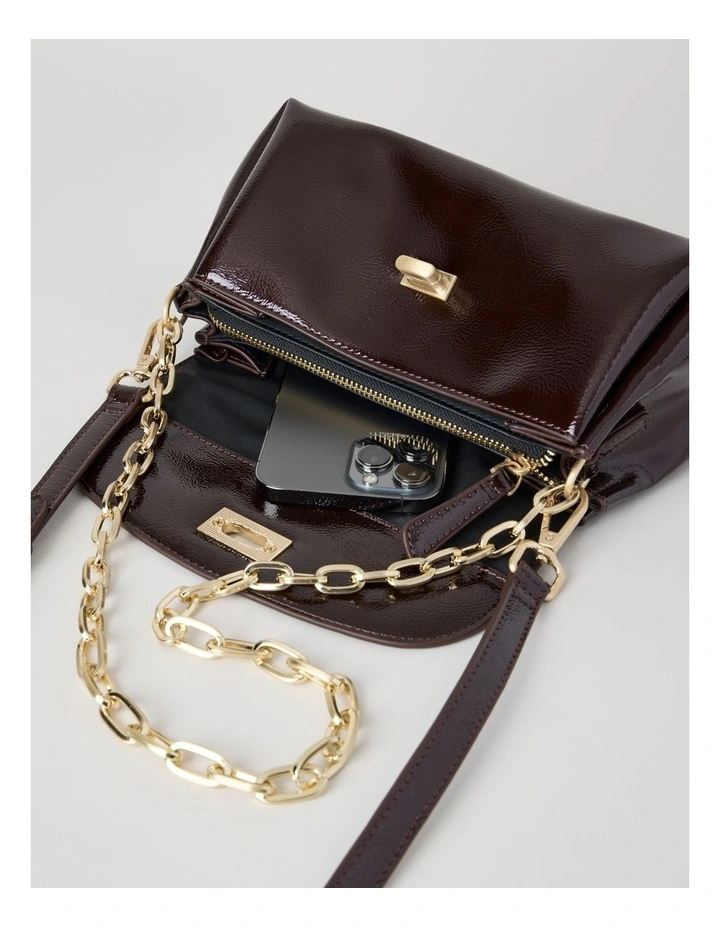 Bella Shoulder Bag in Fig image 6