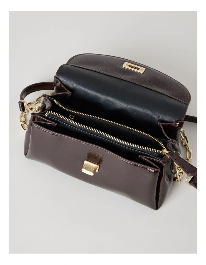 Bella Shoulder Bag in Fig image 7