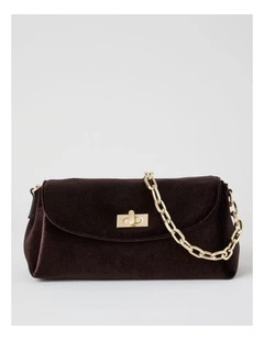 Bella Shoulder Bag in Chocolate