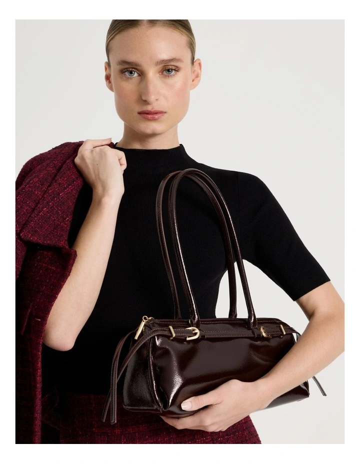 Brianna Shoulder Bag in Fig image 2