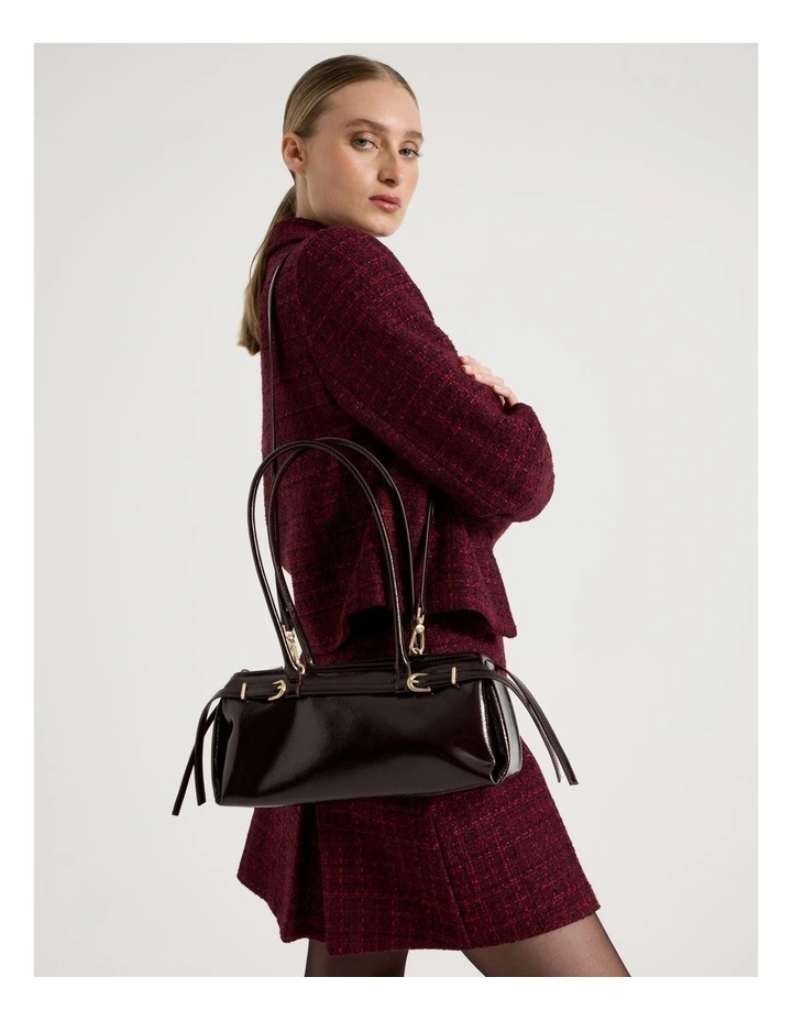 Brianna Shoulder Bag in Fig image 4