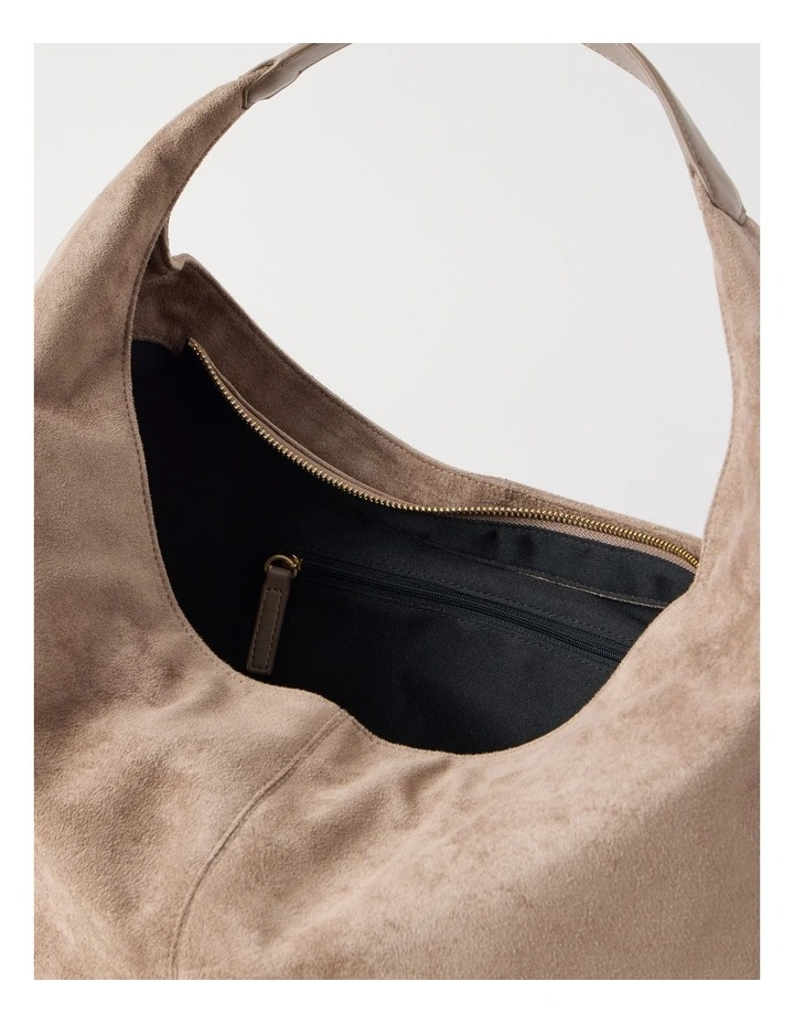 Britney Shoulder Bag in Mocha image 6