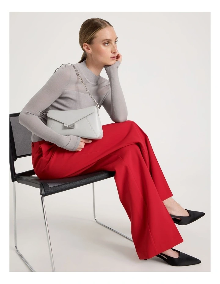 Betsy Shoulder Bag in Grey image 4